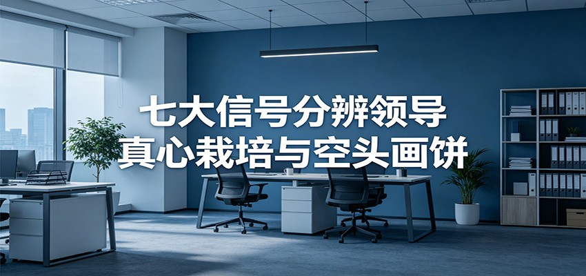 付费文章《七大信号分辨领导真心栽培与空头画饼》读懂管理背后人性逻辑-卿云社