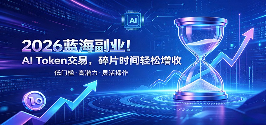 AI Token算力赛道！普通人可入局的数字副业，零门槛快速起步-卿云社