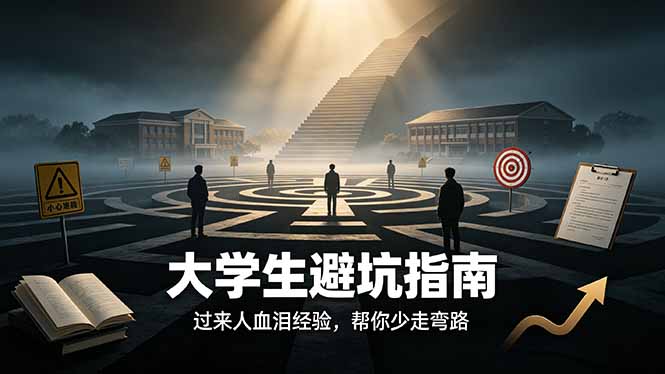 付费文章：大学生避坑指南 ，过来人血泪经验，帮你少走弯路-卿云社