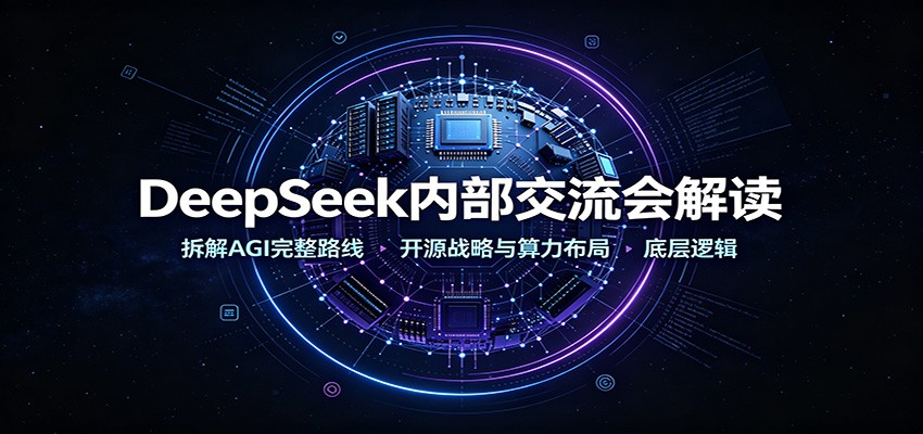 DeepSeek内部交流会解读：拆解AGI完整路线，开源战略与算力布局底层逻辑-卿云社