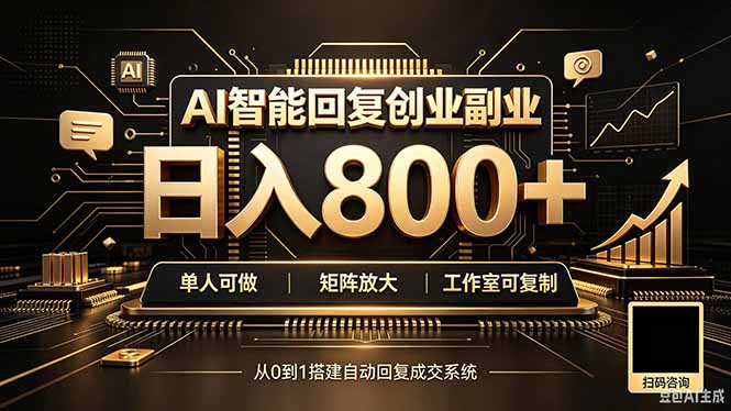 全自动AI挂机创业｜个人副业→工作室全链路扶持-卿云社