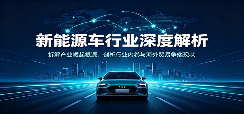 新能源车行业深度解析：拆解产业崛起根源，剖析行业内卷与海外贸易争端现状-卿云社