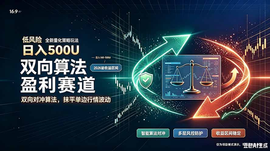算法对冲/EA量化，日入500刀，躺着赚钱！你把它当做“自动提款机”，它把你就爆了-卿云社