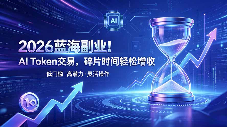AI Token算力赛道!普通人可入局的数字副业-卿云社