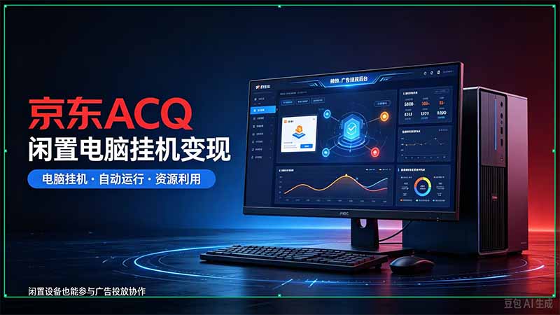 京东ACQ是什么？闲置电脑挂机采集项目拆解-卿云社