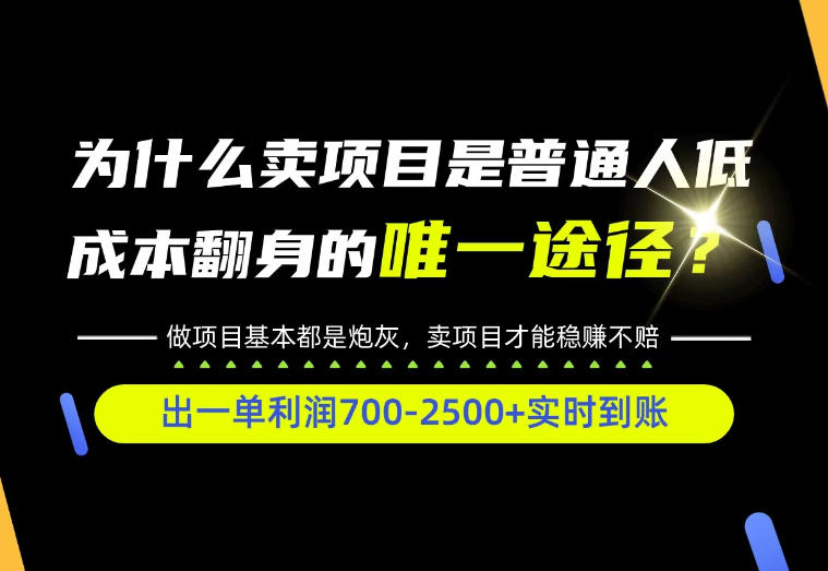 普通人如何靠互联网賺取自己的第一桶金！全类目实操型教学，看完你全都懂了！【揭秘】-卿云社