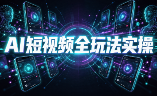 AI短视频全玩法实操(剪辑+带货+数字人+漫剧+短剧)-卿云社