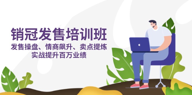 销冠 发售培训班：发售 操盘+情商 飙升+卖点 提炼，实战提升百万业绩-卿云社