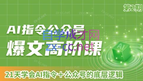 AI破局俱乐部·AI指令公众号高阶课（第2期）-卿云社