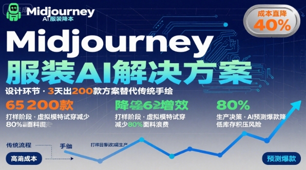 AI在服装领域的运用，使用midjourney做服装辅助企业降低成本-卿云社
