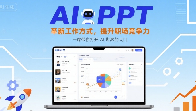 AI+PPT：革新工作方式，提升职场竞争力，一课带你打开 AI 世界的大门-卿云社