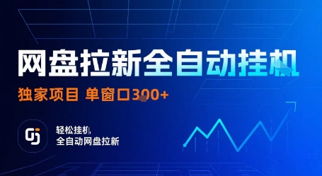 网盘拉新全自动挂G，独家项目，全自动运行完成拉新做任务，单窗口3张+【揭秘】-卿云社