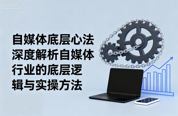 自媒体底层心法，深度解析自媒体行业的底层逻辑与实操方法-卿云社