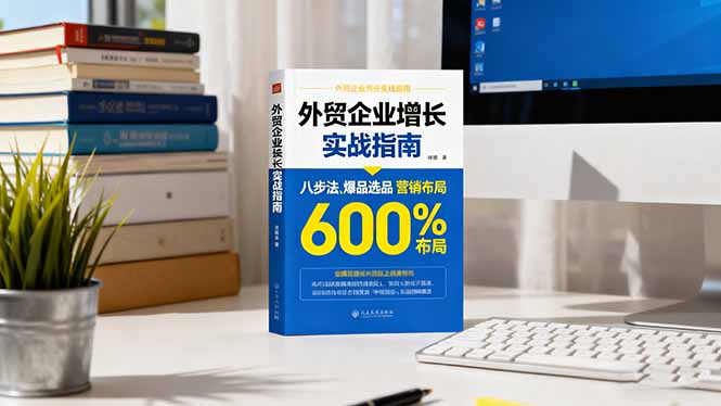 外贸企业增长实战指南，八步法、爆品选品、营销布局，业绩增长300%-卿云社