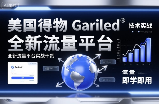 美国得物Gariled技术实战，全新流量平台​实战干货，即学即用-卿云社