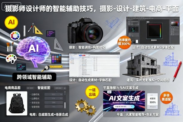 摄影师设计师的智能辅助技巧，摄影-设计-建筑-电商-平面-卿云社