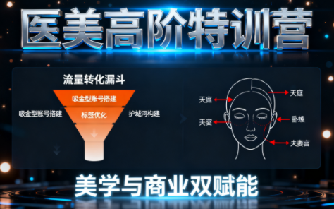 0-1000万医美高阶特训营课程-卿云社