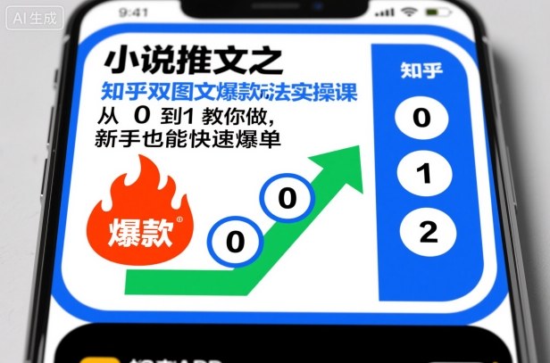 小说推文之知乎双图文爆款玩法实操课，从0到1教你做，新手也能快速爆单-卿云社