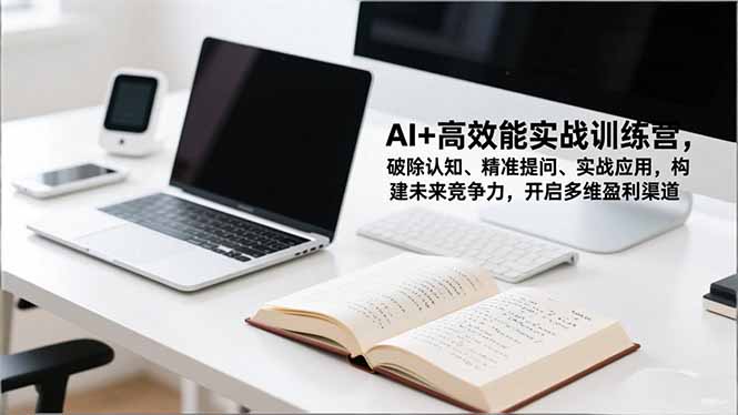 AI+高效能实战训练营，破除认知、精准提问、实战应用，构建未来竞争力，开启多维盈利渠道-卿云社