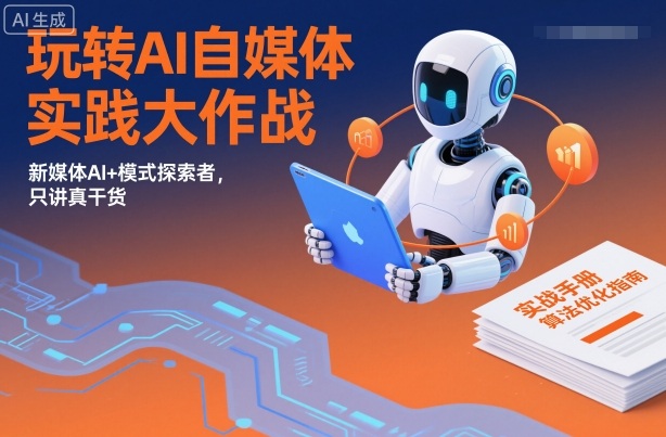 玩转AI自媒体实践大作战，新媒体AI+模式探索者，只讲真干货-卿云社