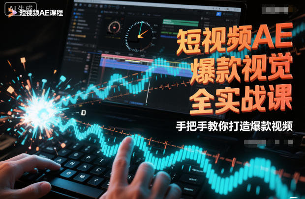 短视频AE爆款视觉全实战课，手把手教你打造爆款视频-卿云社
