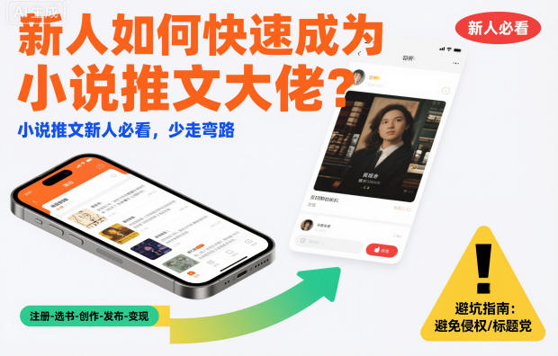 新人如何快速成为小说推文大佬？小说推文新人必看，少走弯路-卿云社