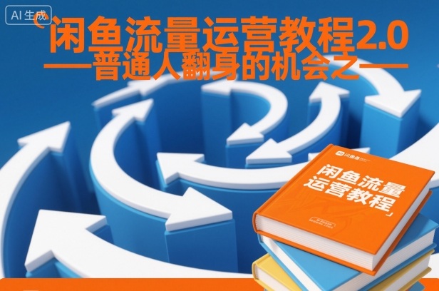 闲鱼流量运营教程2.0——普通人翻身的机会之一-卿云社
