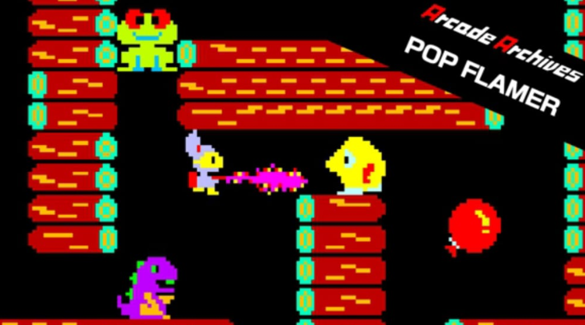 《街机：POP火焰 Arcade Archives POP FLAMER》Switch英文版NSP下载-卿云社