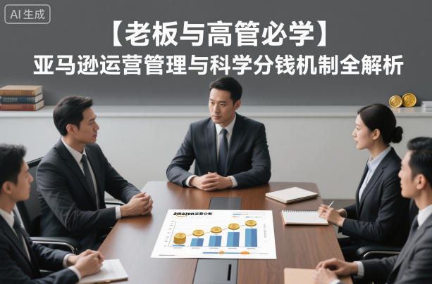 【老板与高管必学】亚马逊运营管理与科学分钱机制全解析-卿云社