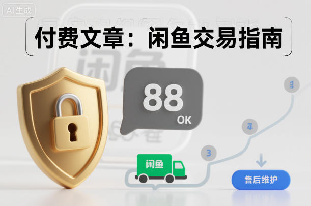 付费文章：闲鱼交易指南，怎么才能降低被坑被马扁的概率-卿云社