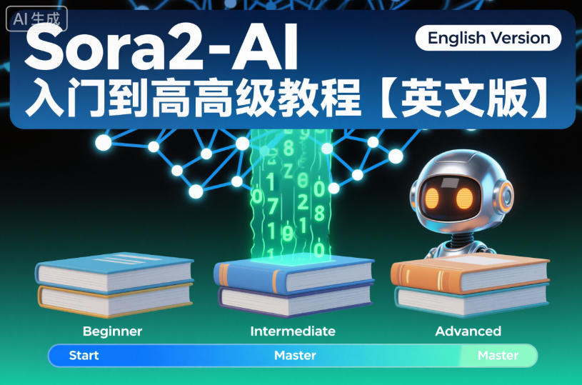 Sora2-AI入门到高级教程【英文版】-卿云社