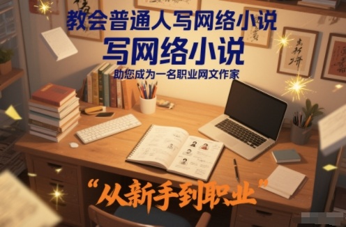 教会普通人写网络小说，助您成为一名职业网文作家-卿云社