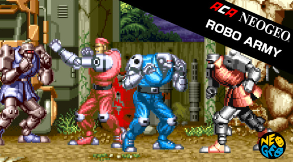 《街机：机甲神兵 ACA NEOGEO ROBO ARMY》Switch英日文版NSP下载-卿云社