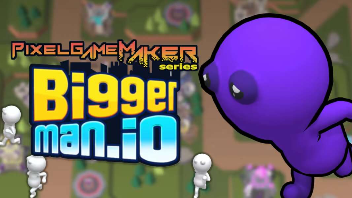 《像素游戏制作大师 Biggerman.io Pixel Game Maker Series Biggerman.io》Switch英日文版NSZ下载-卿云社