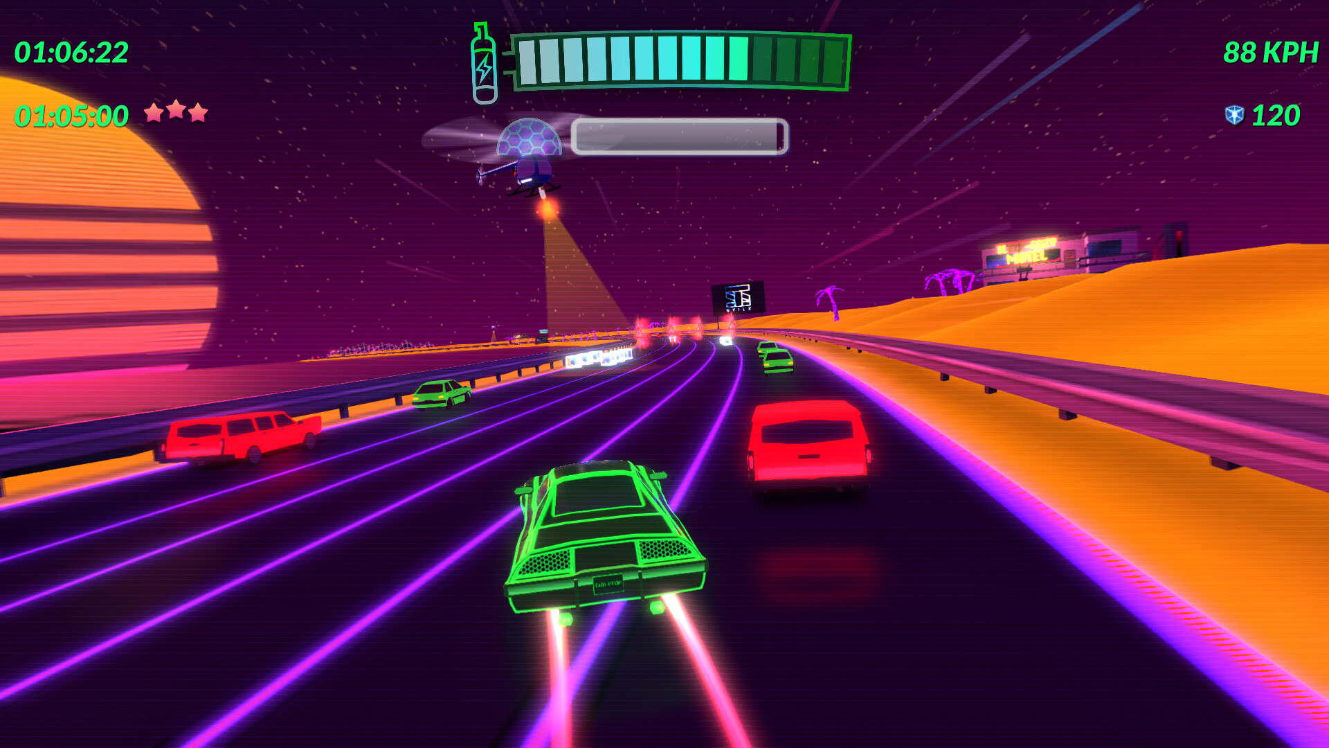 《复古疾驰 改造版 Retro Drive Revamped》switch美版中文+1.0.1补丁-卿云社