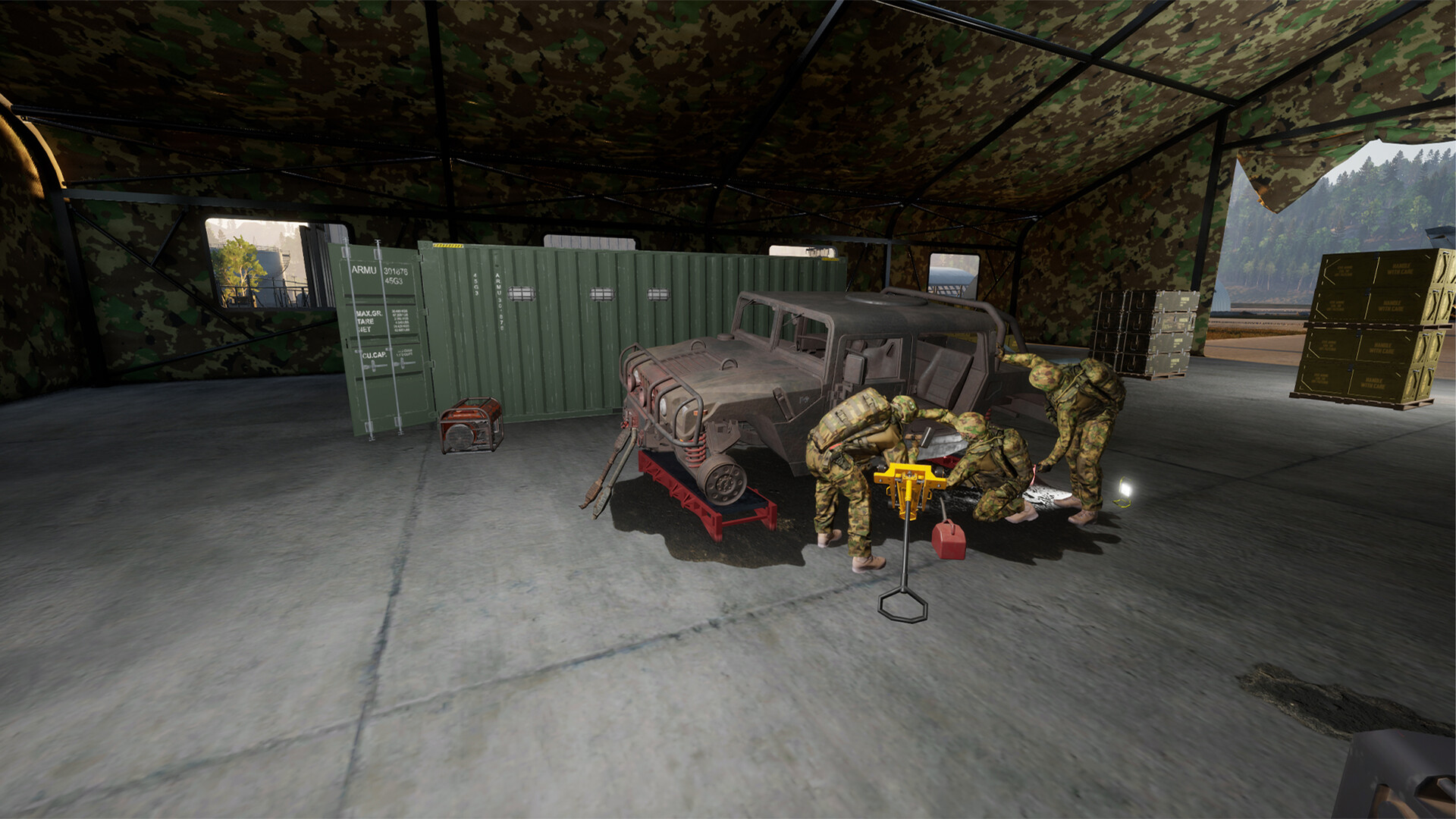 《军事物流模拟器/Military Logistics Simulator》PC中文版下载-含Build.21162363-卿云社