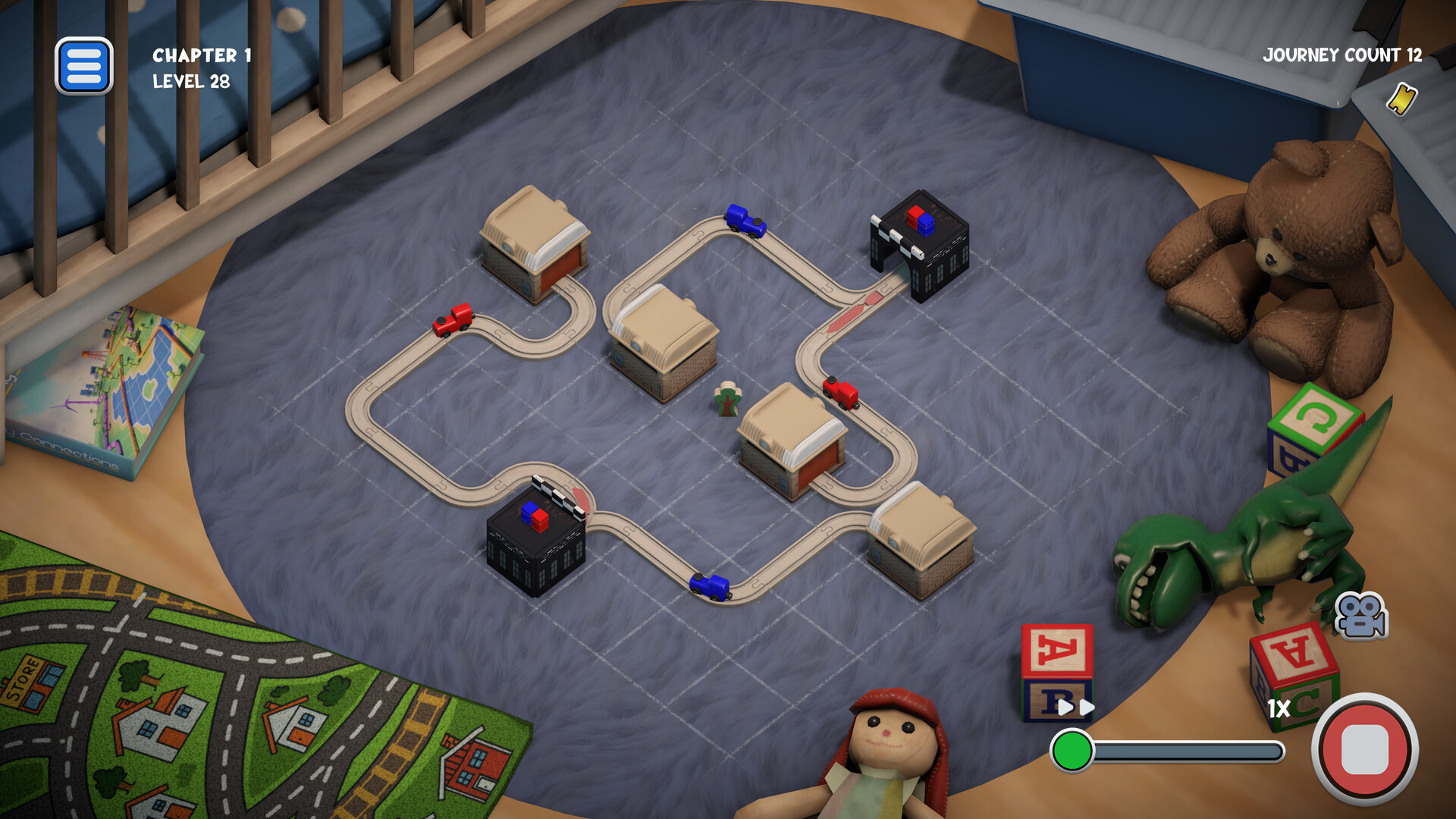 《迷你小火车 Teeny Tiny Trains》Switch美版NSZ下载-卿云社