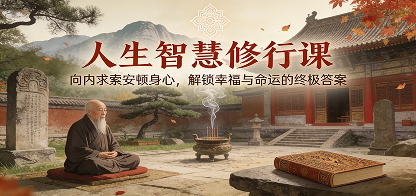 人生智慧修行课：向内求索安顿身心，解锁幸福与命运的终极答案-卿云社