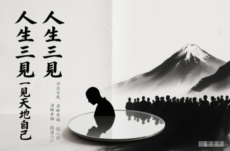 人生三见一见天地见众生见自己，活出自我拥有清晰幸福人生，搞透人性-卿云社