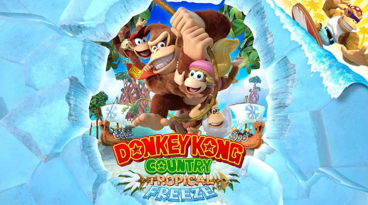 《大金刚：热带寒流 Donkey Kong Country: Tropical Freeze》Switch英文版NSP下载 – 含1.0.2补丁-卿云社