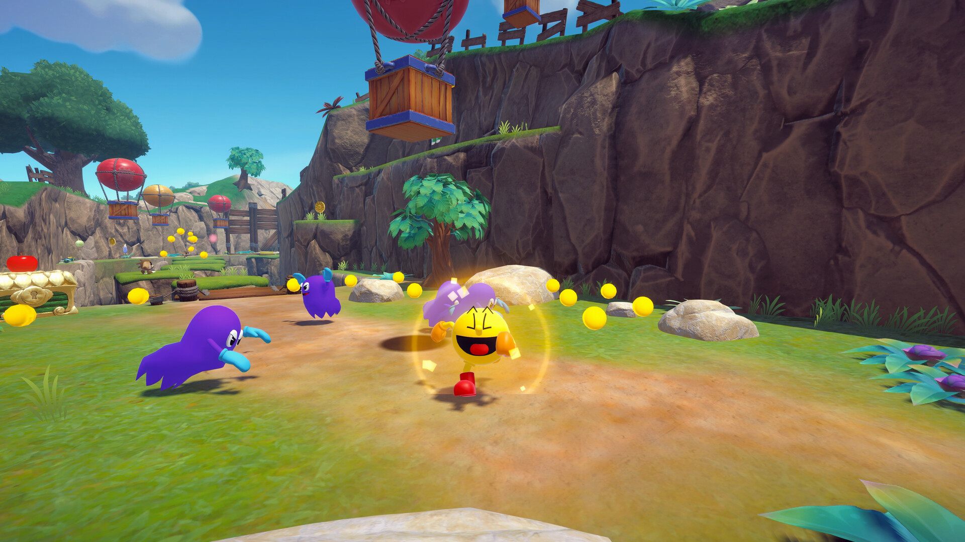 《吃豆人 吃遍世界2 重制版 PAC-MAN 2》Switch港版中文NSZ下载 – 含1.0.4补丁+2DLC-卿云社