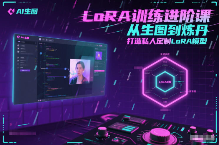 LoRA训练进阶课，从生图到炼丹，打造私人定制LoRA模型-卿云社