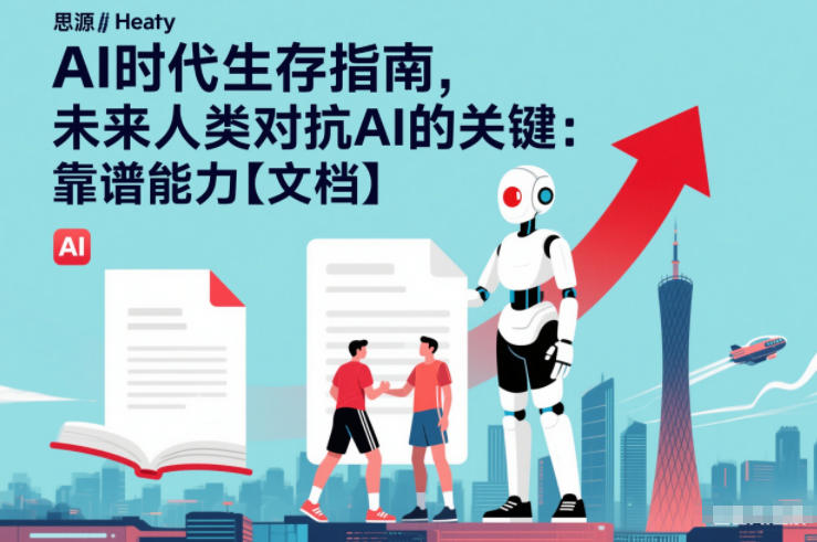 AI时代生存指南，未来人类对抗AI的关键：靠谱能力【文档】-卿云社