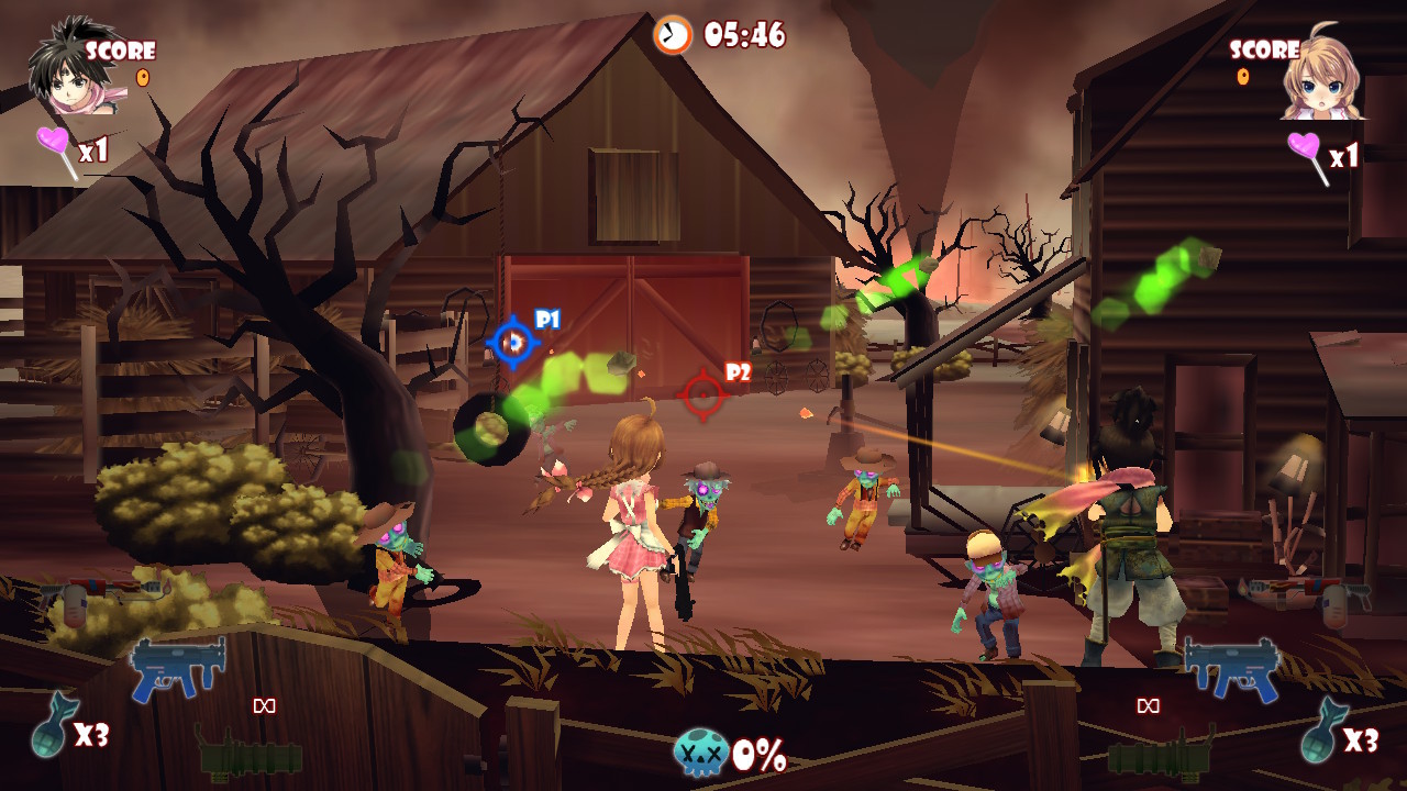 《僵尸梦游仙境DX .Zombie Panic in Wonderland DX》Switch美版英文NSP下载 – 含1.0.2补丁-卿云社