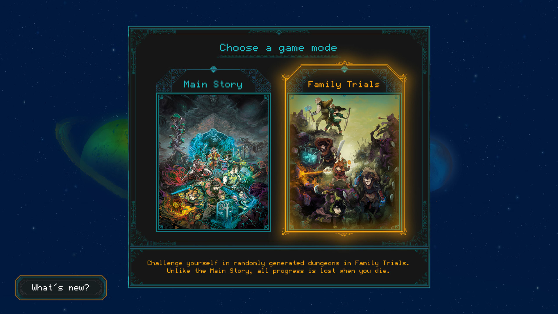《莫塔之子 Children of Morta》Switch中文版NSP下载 – 含1.0.9补丁-卿云社