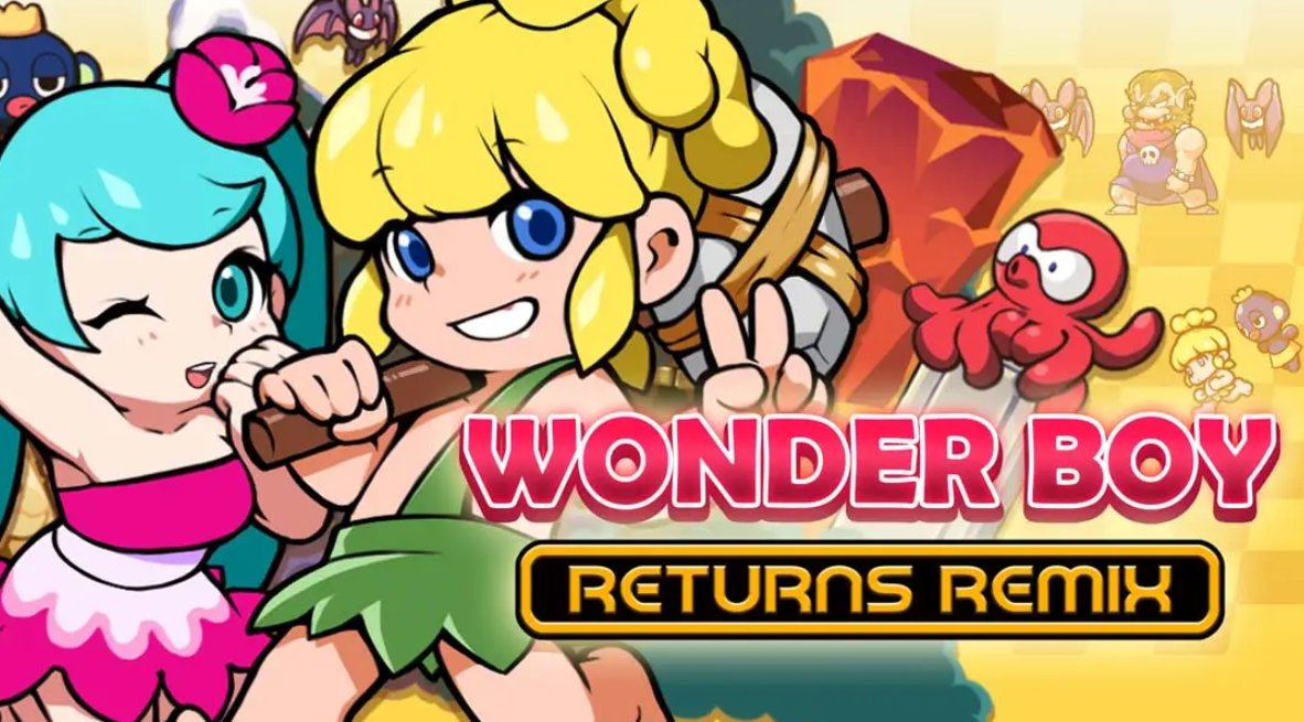 《神奇小子回归 .WonderBoy Returns Remix》Switch美版英文NSP下载 – 含1.0.4补丁-卿云社