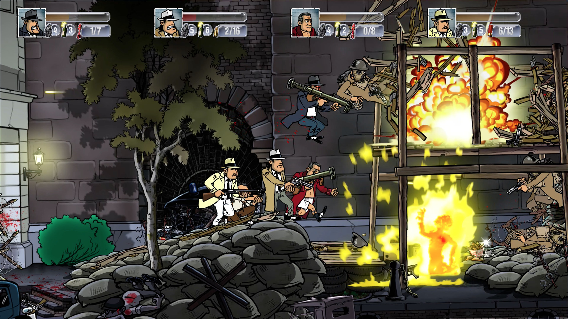 《枪血意大利黑手党 Guns, Gore & Cannoli》Switch美版中文NSP下载 – 含1.0.1补丁-卿云社