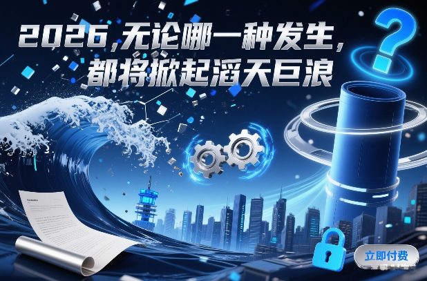 付费文章：2026，无论哪一种发生，都将掀起滔天巨浪-卿云社