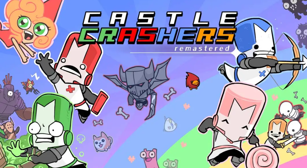 《城堡毁灭者 重置版 Castle Crashers Remastered》Switch美版中文NSP下载 – 含1.0.7补丁-卿云社