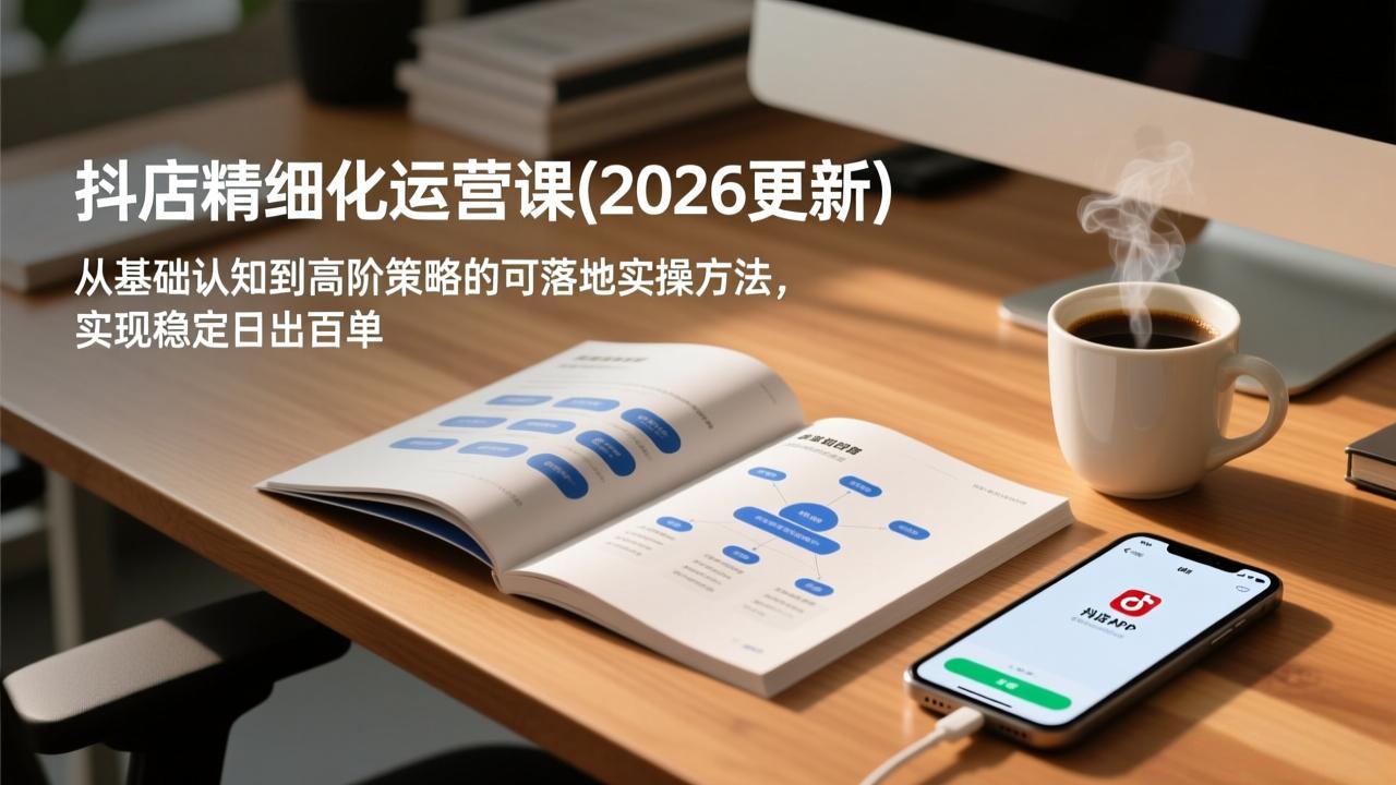 抖店精细化运营课(2026更新-卿云社